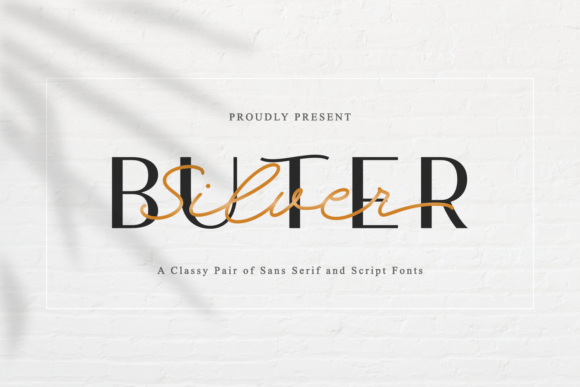 Buter Silver: A Modern Font Duo for Web Design