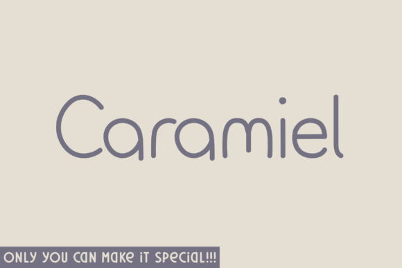 Caramiel: The Handwritten Sans Serif for Campaigns