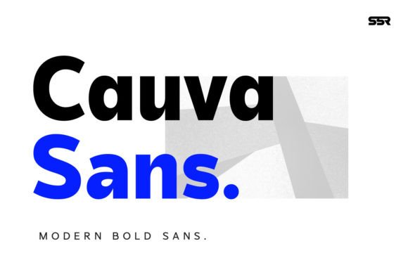 Cauva: A Clean Sans Serif Font for Makers
