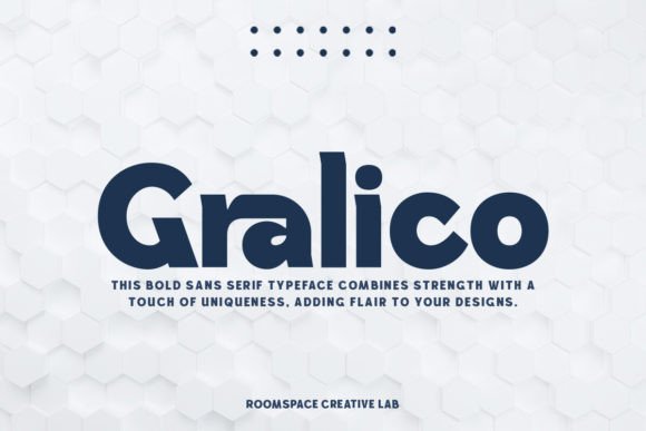 Gralico: A Bold Sans Serif for Modern Branding