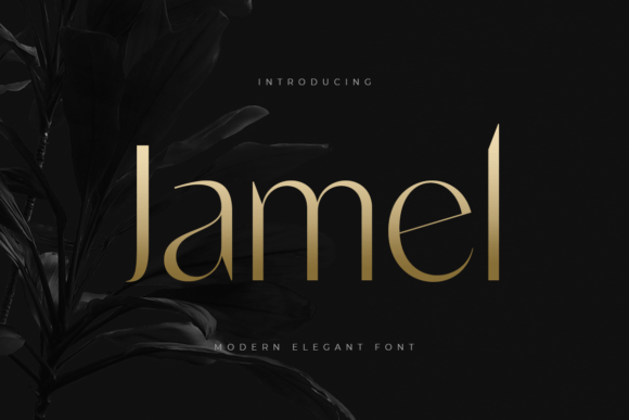 Jamel: A Sleek Sans Serif Font for Modern Makers