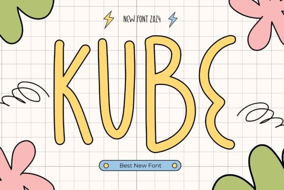 Kube: A Playful Sans Serif Font for Editorial Design