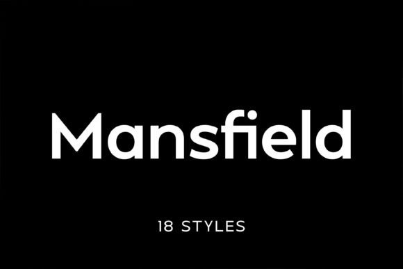 Mansfield: A Modern Geometric Sans Serif for Web Design