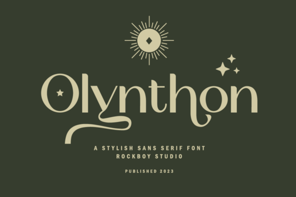 Olynthon: The Elegant Sans Serif Font for Campaigns