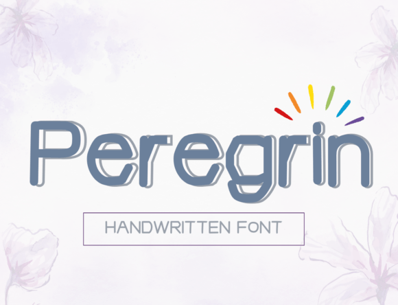 Peregrin: A Modern Sans Serif Font for Editors