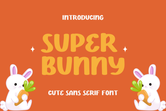Super Bunny: A Cute Sans Serif Font for Web Design