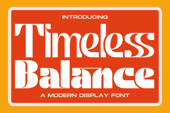 Timeless Balance: A Bold Sans Serif for Modern Design