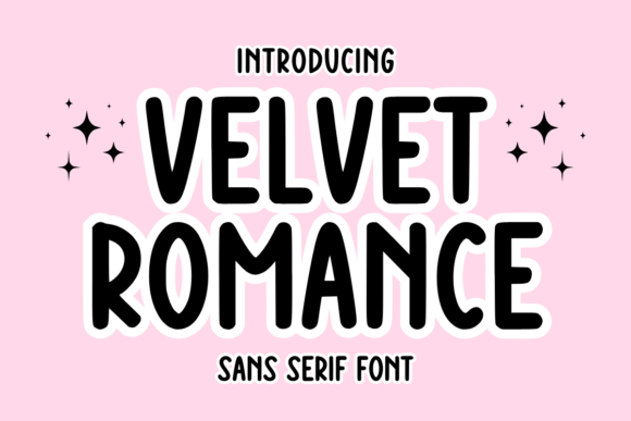 Velvet Romance: A Handwritten Sans Serif for Modern Web Design